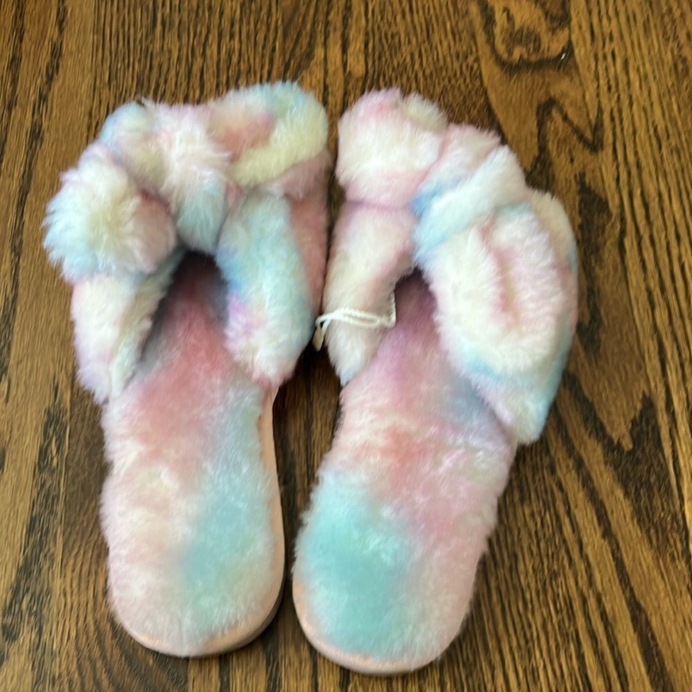 EMU Australia Tie-Dye Mayberry Slippers By Anthropologie W9 - Picture 5 of 8